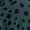 Teal Printed Shirred Detail Long Sleeve Shirt Skater Dress
