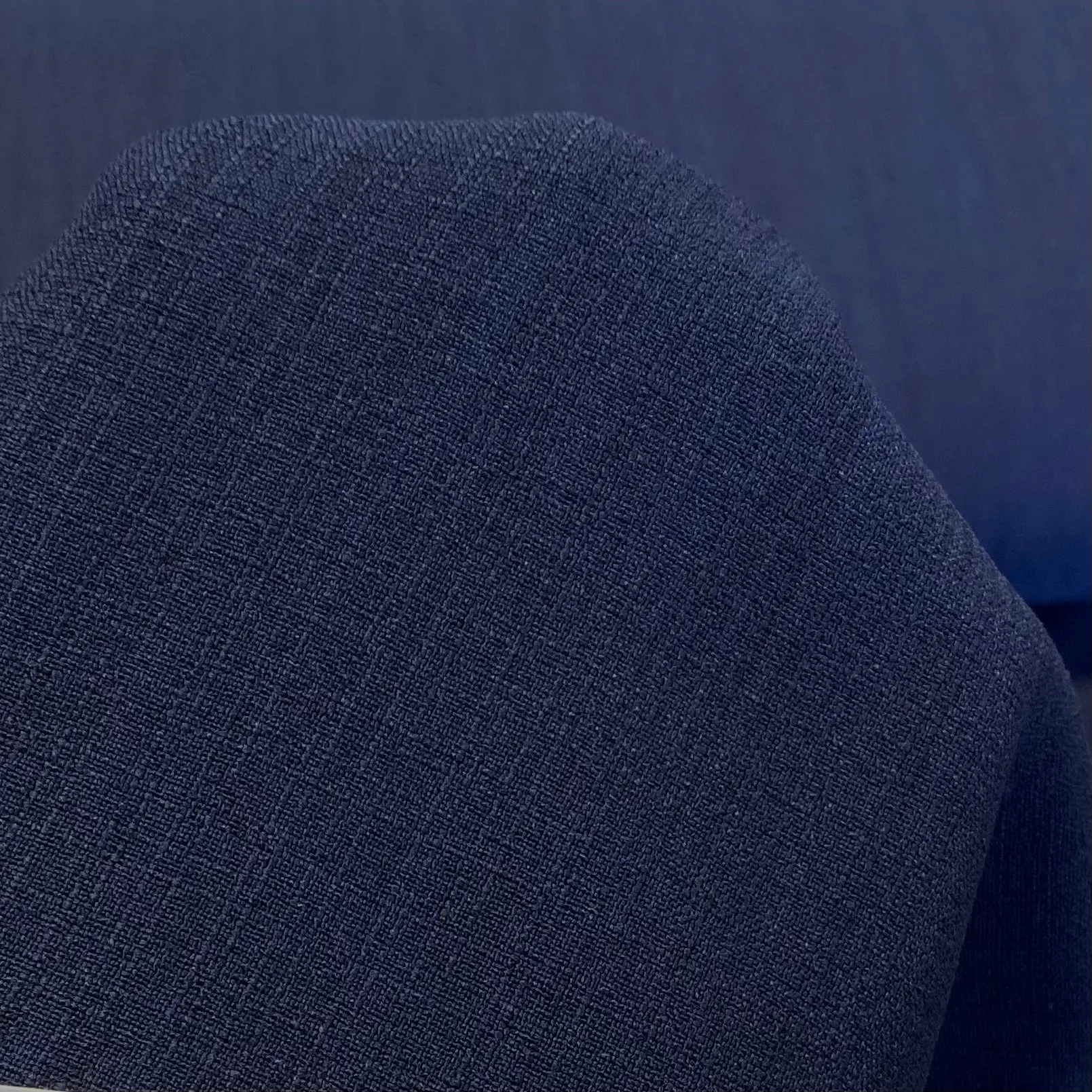 Textured Linen Look - Navy