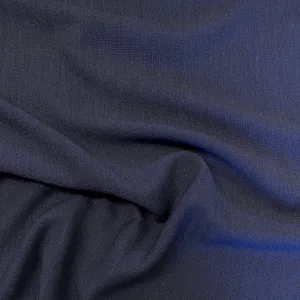 Textured Linen Look - Navy