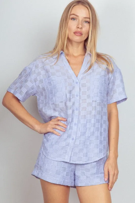 Textured Woven Comfy Set (Available in PLUS)