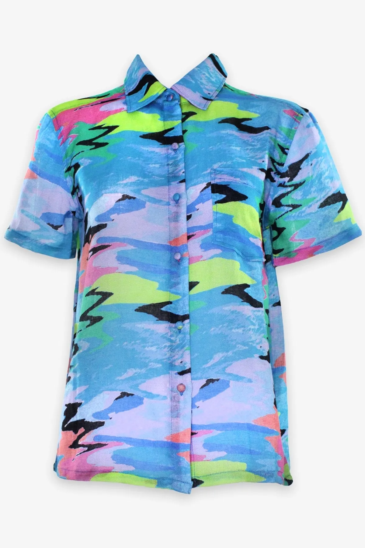 The Cabana Shirt in Distortia