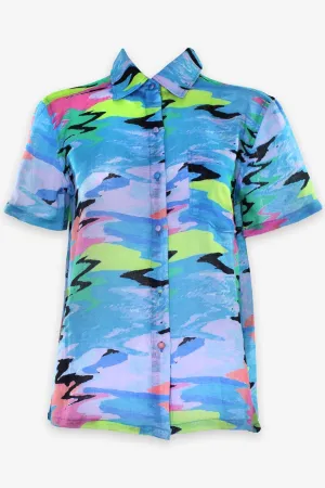 The Cabana Shirt in Distortia