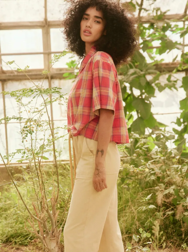 The Cruise Top, Lake House Plaid