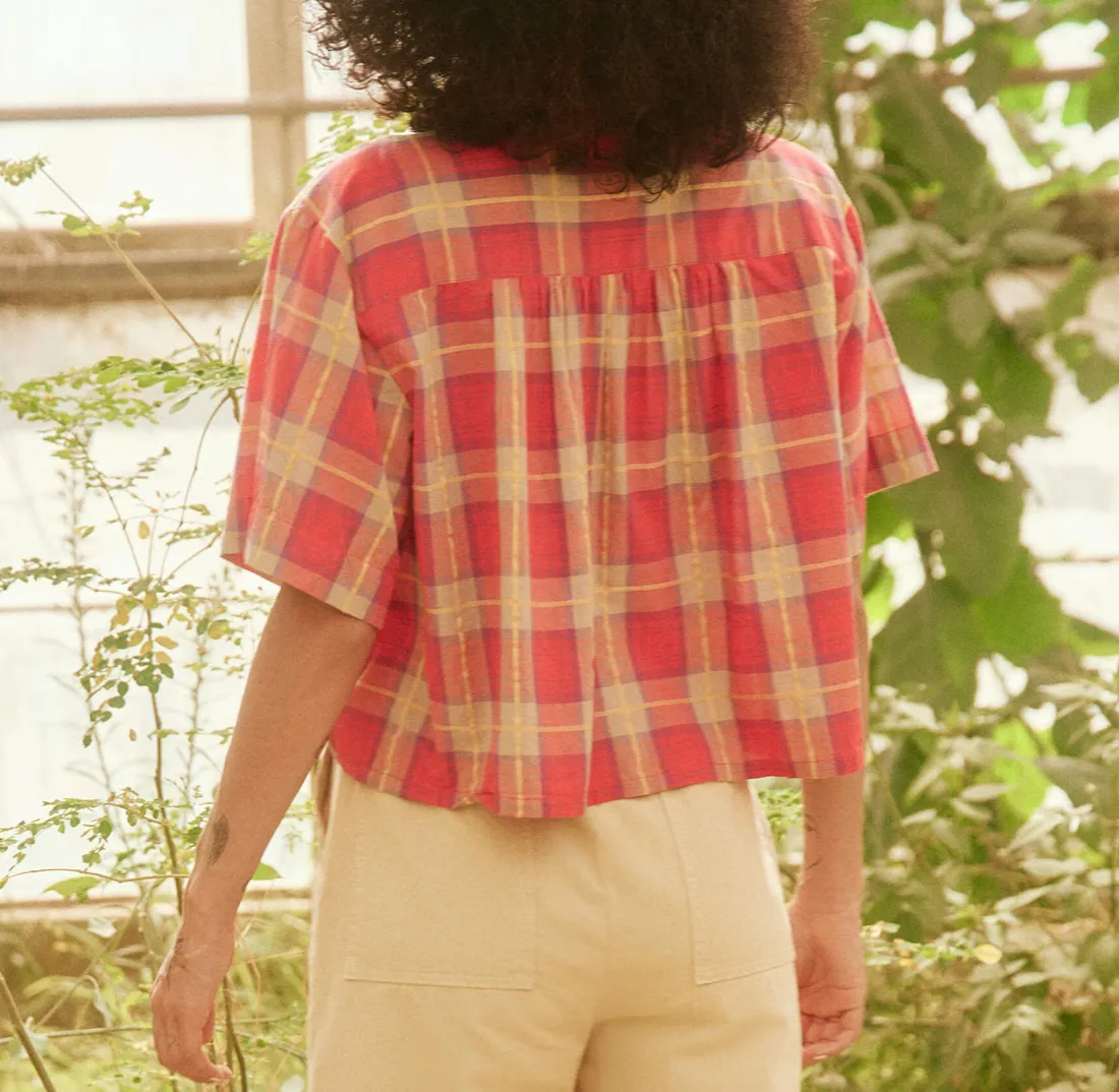The Cruise Top, Lake House Plaid