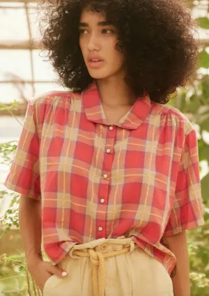 The Cruise Top, Lake House Plaid