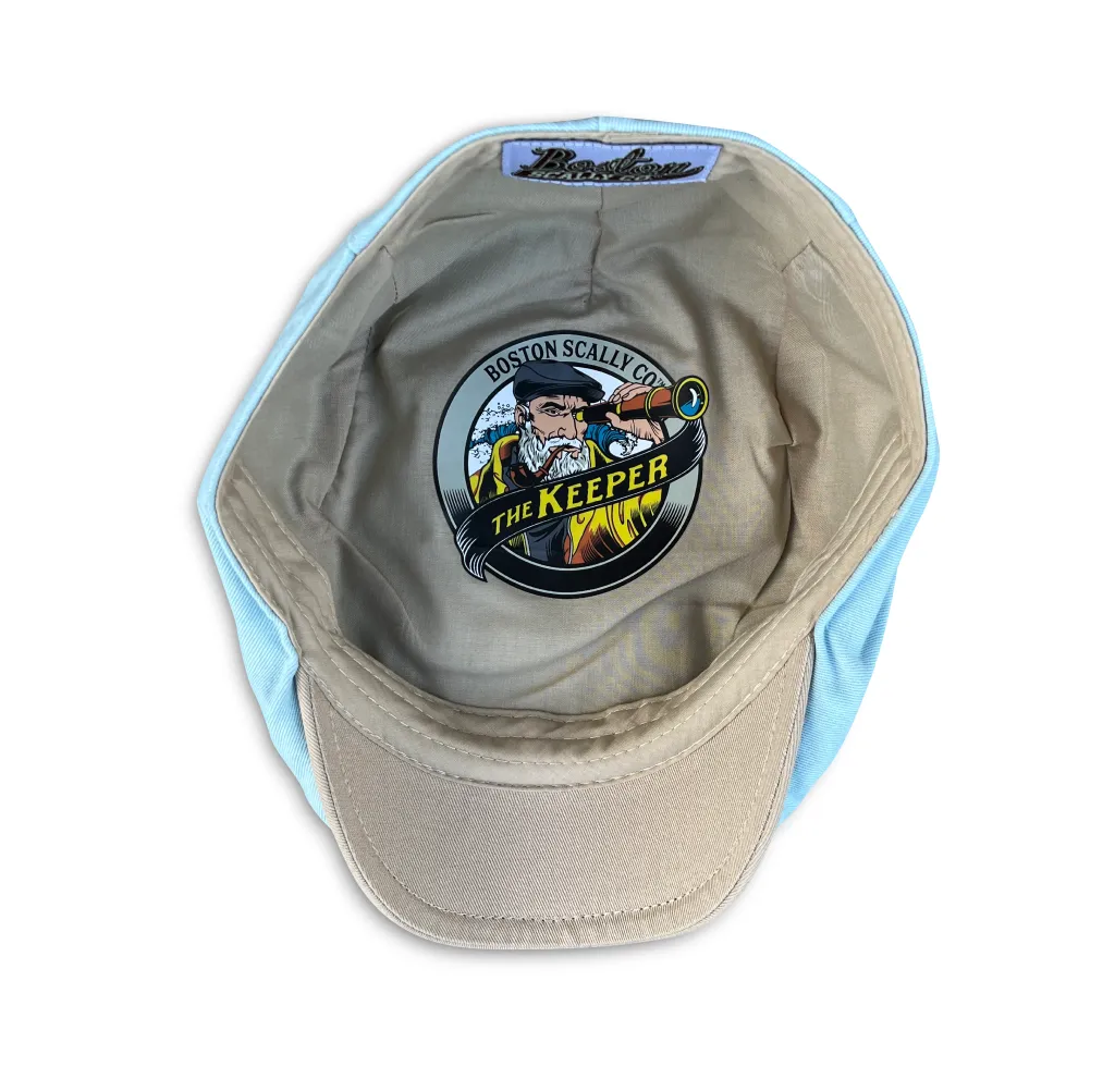 The Keeper Boston Scally Cap - Ice Blue