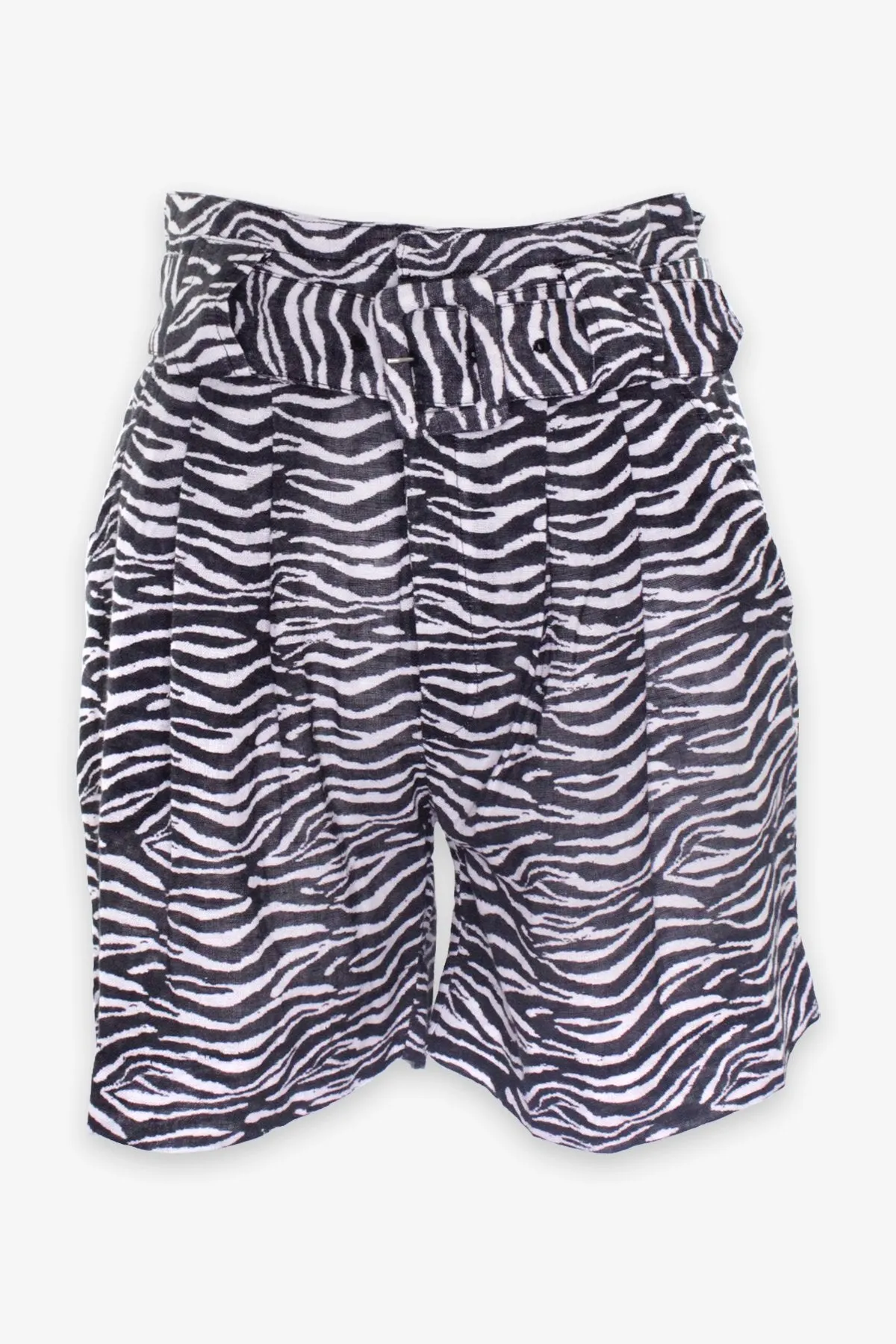 The Talia Short in Zebra Print