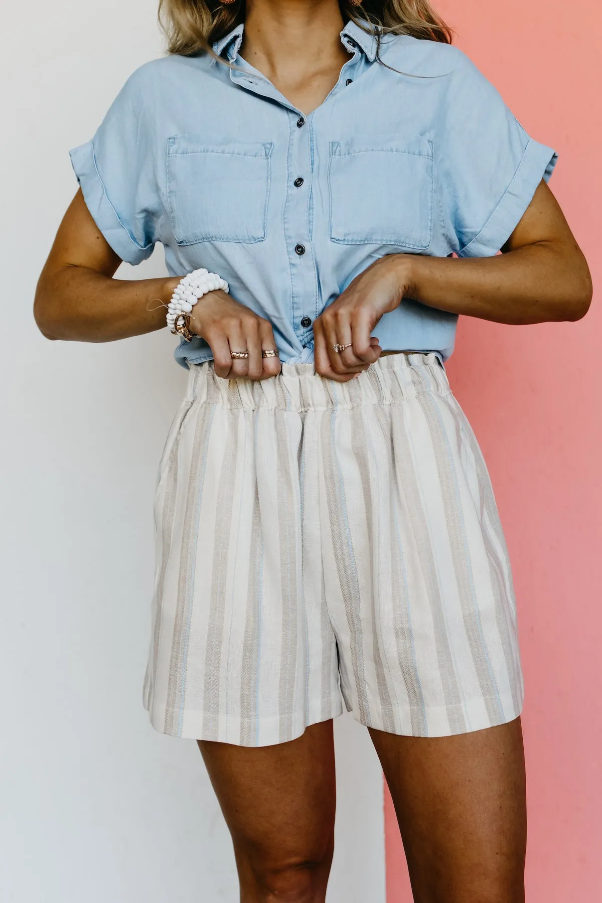 The Winston Striped Shorts - FINAL SALE