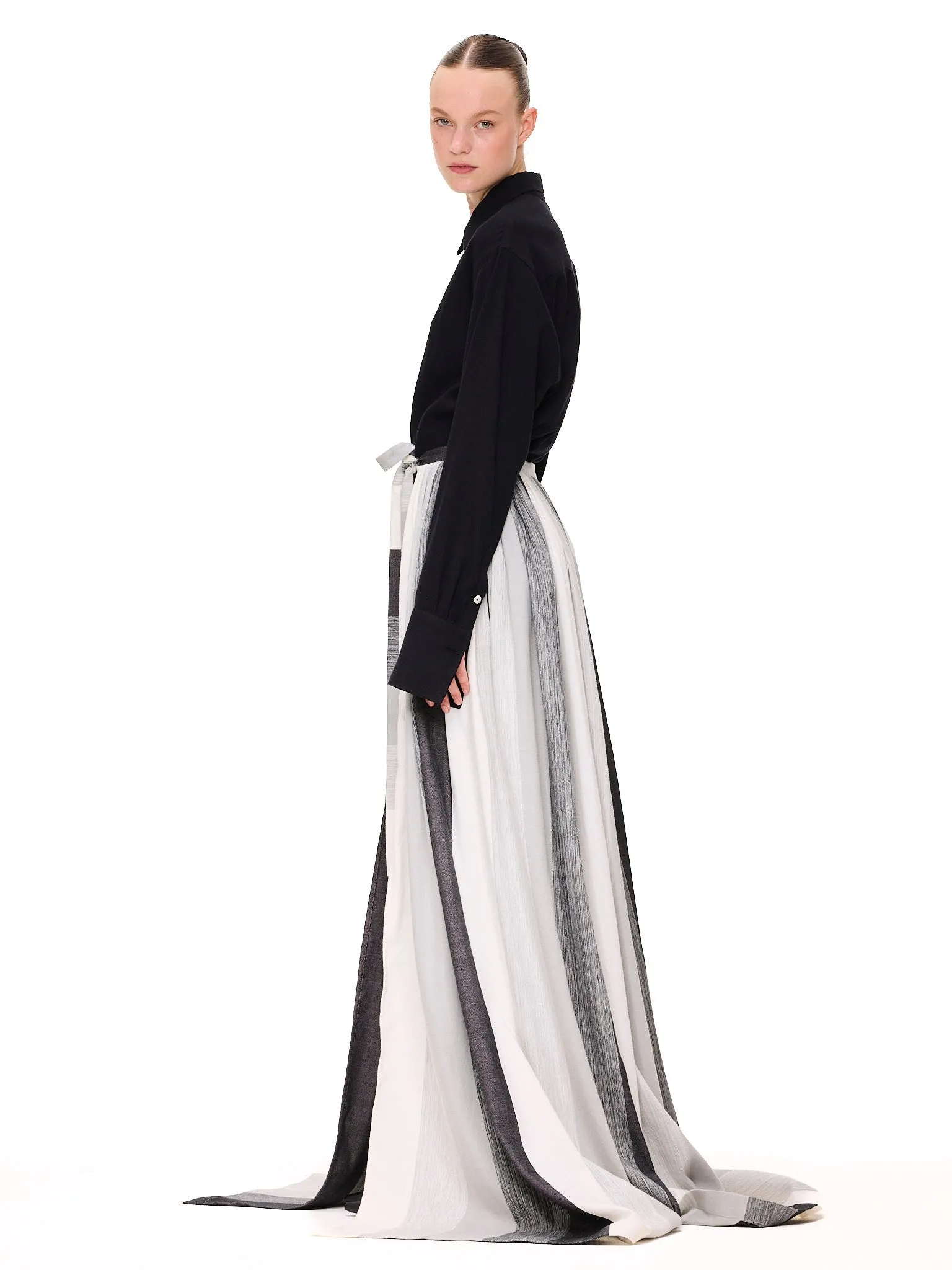 The Wrap Skirt : Stripe 5