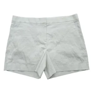 Theory New NWT Lynie R Mint Green Linen Blend Stretch Shorts 12