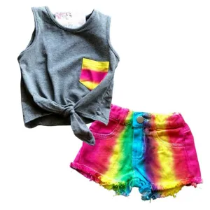 Tie Dye Tank Top Outfit