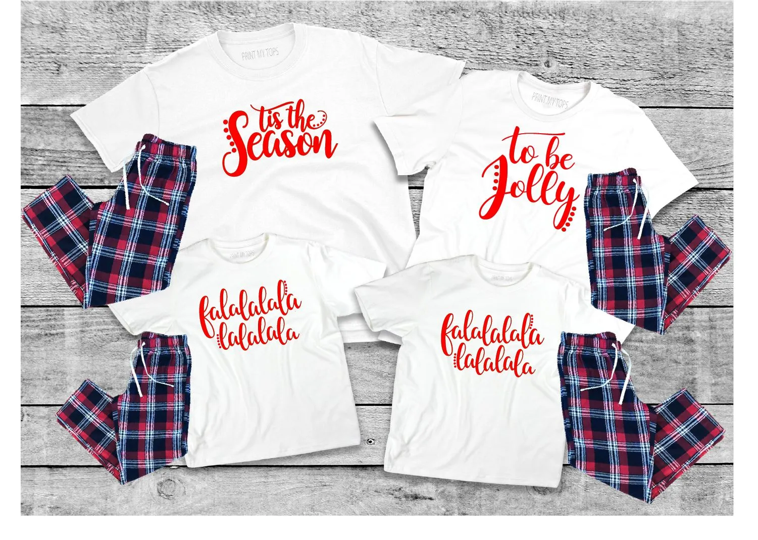 Tis the Season to be Jolly Fa la la la la la la Pyjamas