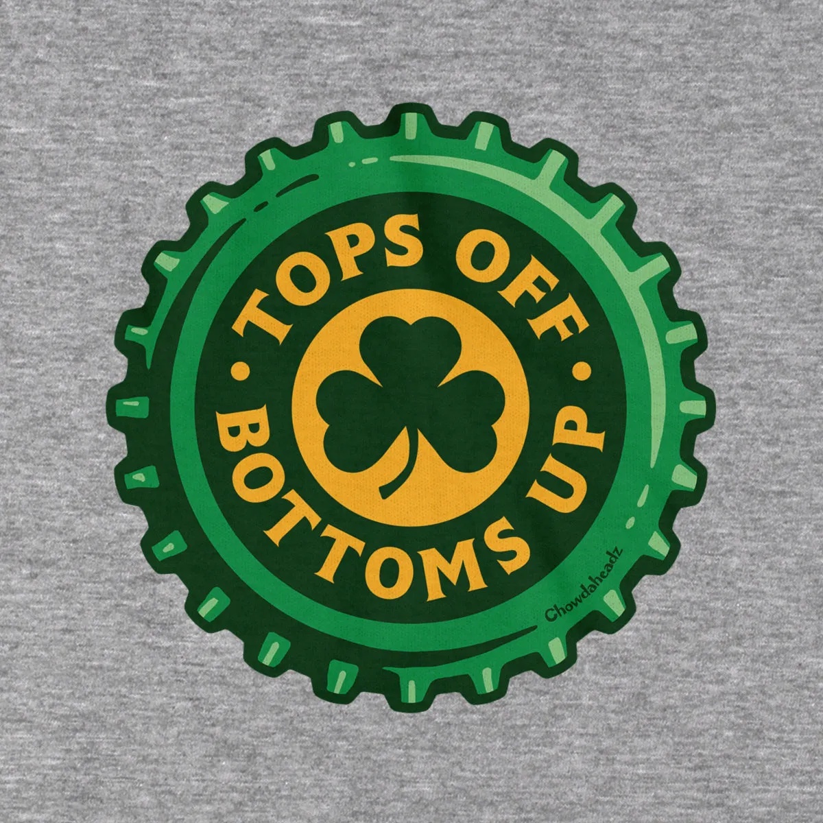 Tops Off Bottoms Up Bottle Cap Tailgater Hoodie