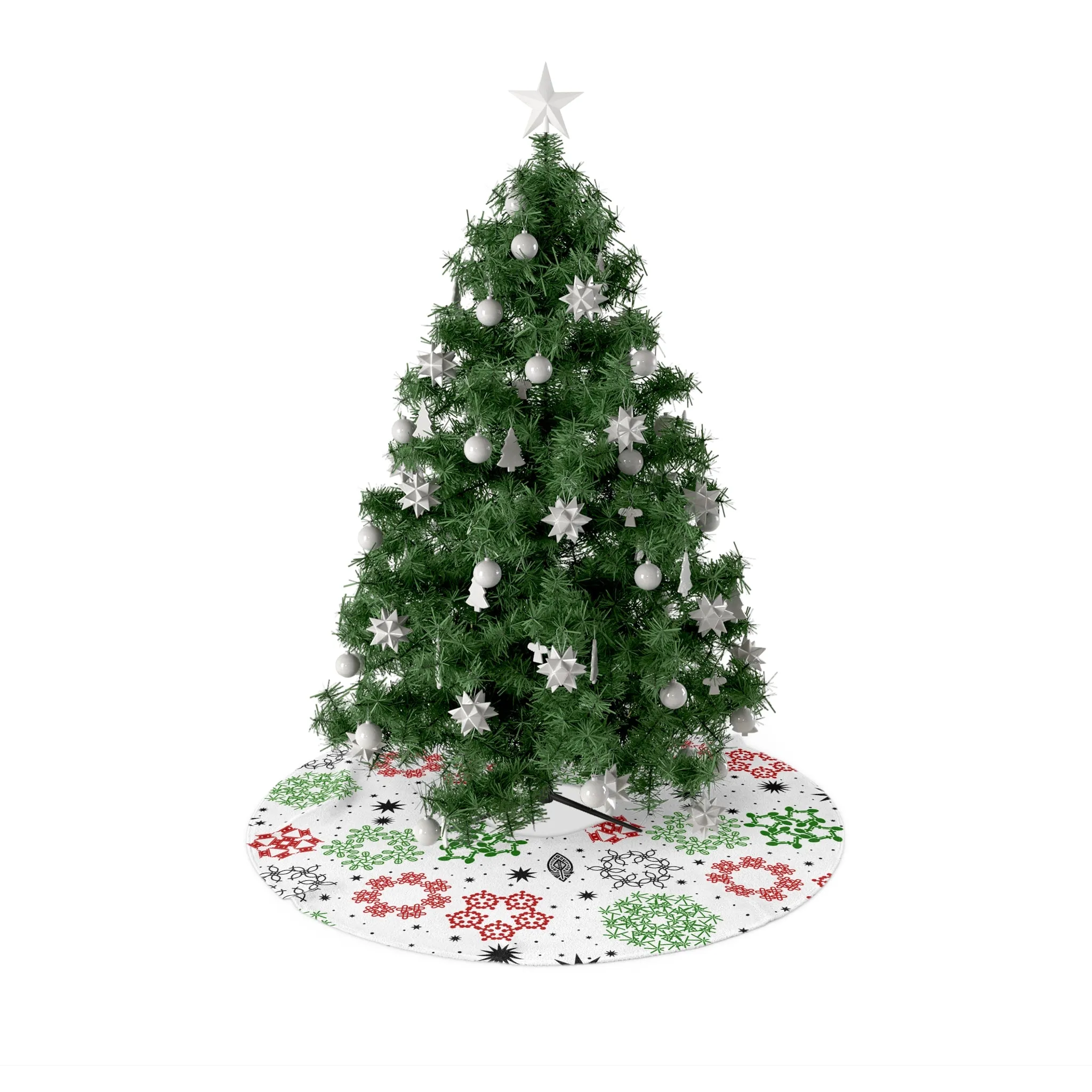 Tree Skirts - Kwanzaa Snowflakes