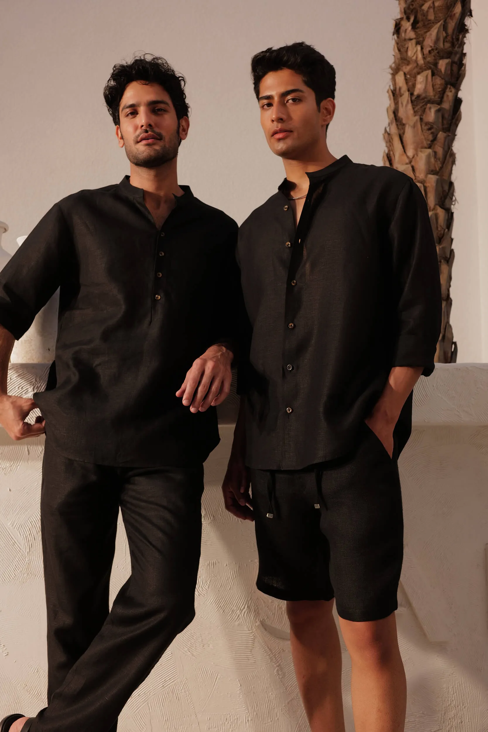 Tuscany Shirt - Man (BLACK)
