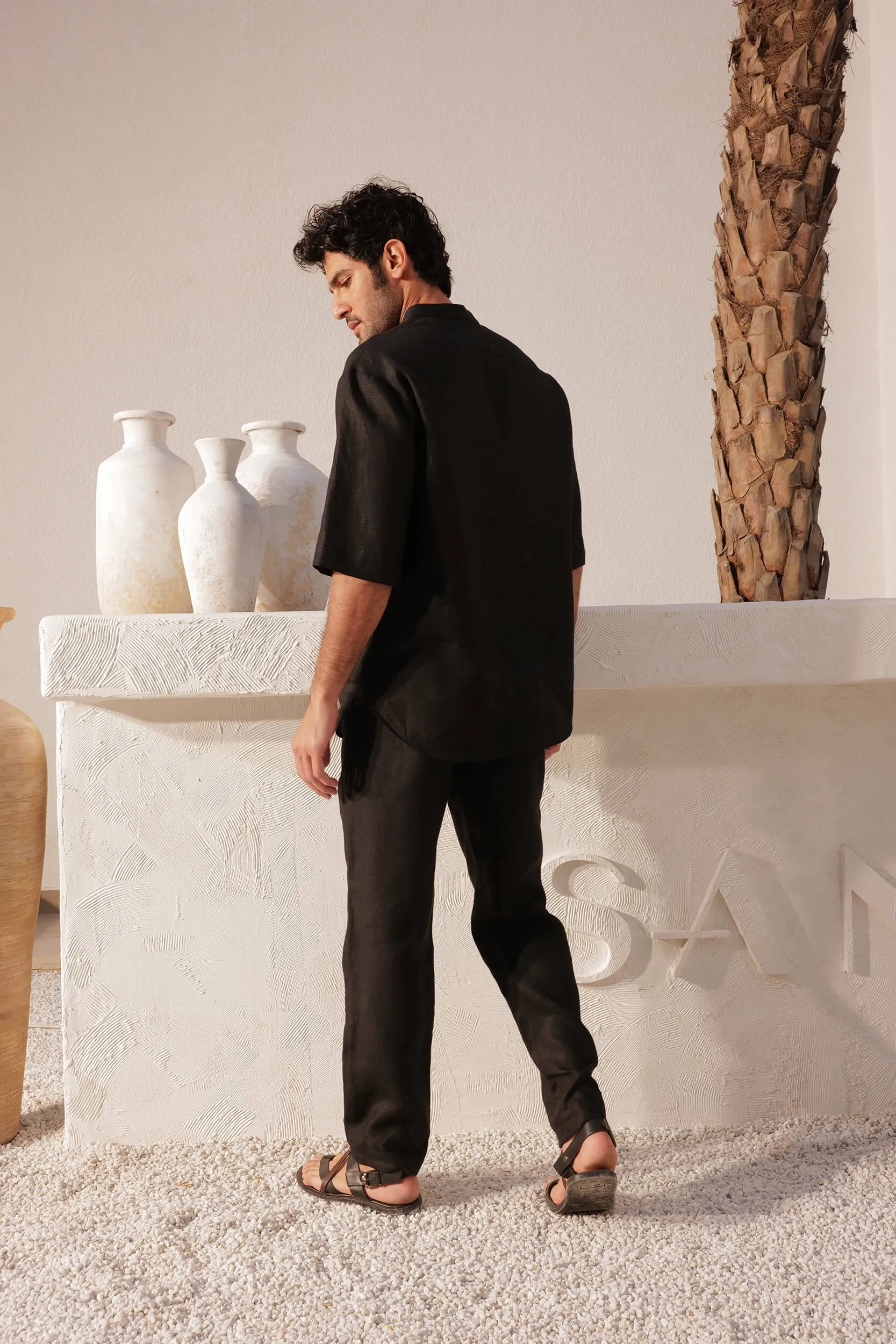 Tuscany Shirt - Man (BLACK)