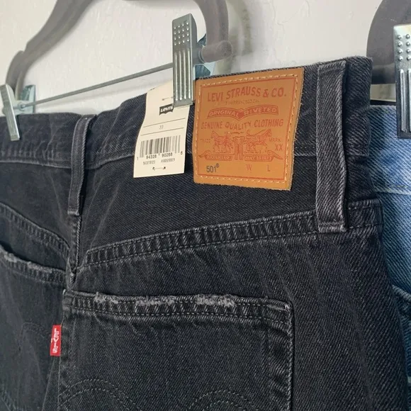 Two NWT Levi’s 501 high rise shorts