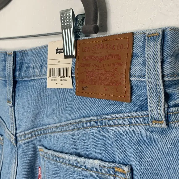 Two NWT Levi’s 501 high rise shorts