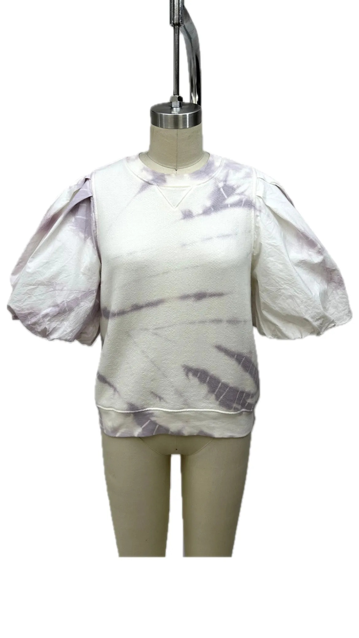 Ulla Johnson Tie Dye Puff Sweatshirt
