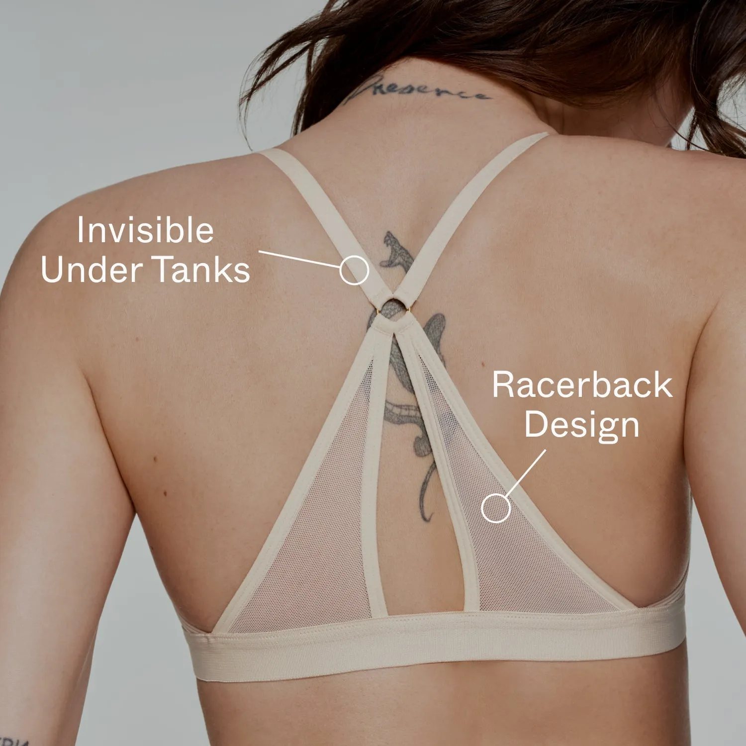 Ultimate Racerback T-Shirt Bra Navy