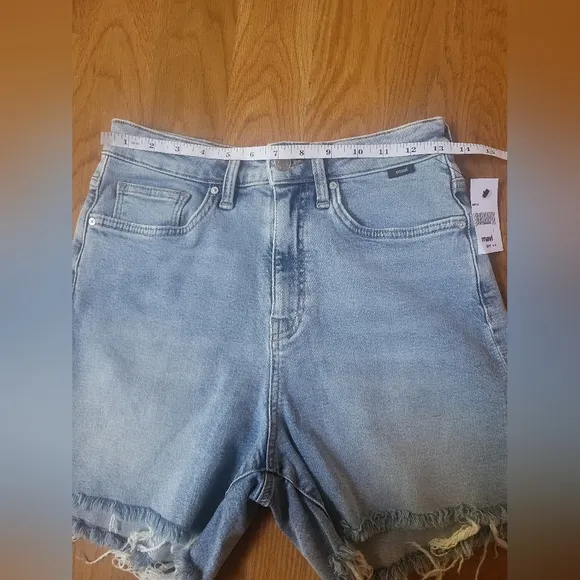 Vintage Style Soft Denim Jean Shorts- Mavi Blue SZ.27 NWT
