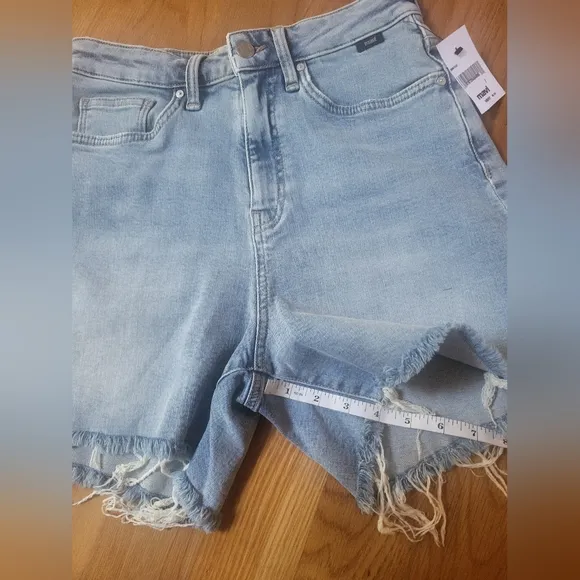 Vintage Style Soft Denim Jean Shorts- Mavi Blue SZ.27 NWT