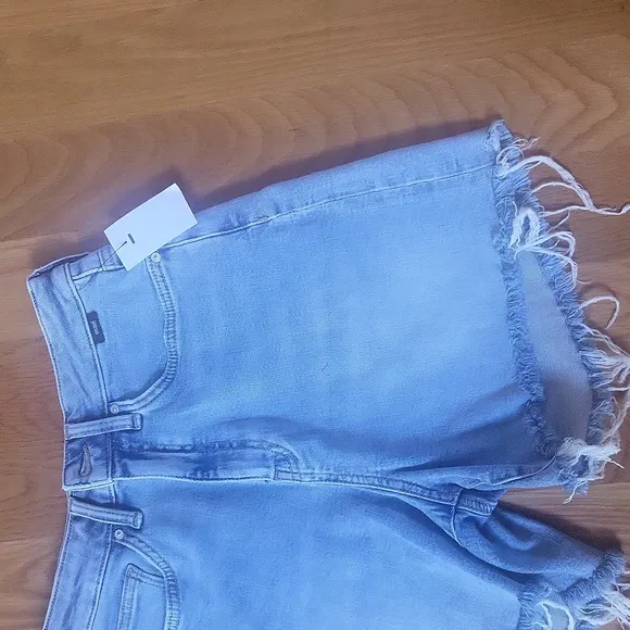 Vintage Style Soft Denim Jean Shorts- Mavi Blue SZ.27 NWT