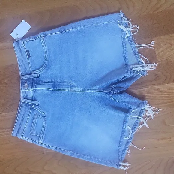 Vintage Style Soft Denim Jean Shorts- Mavi Blue SZ.27 NWT