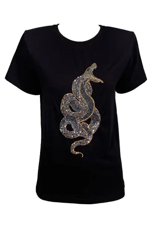 Viper T-Shirt in Black
