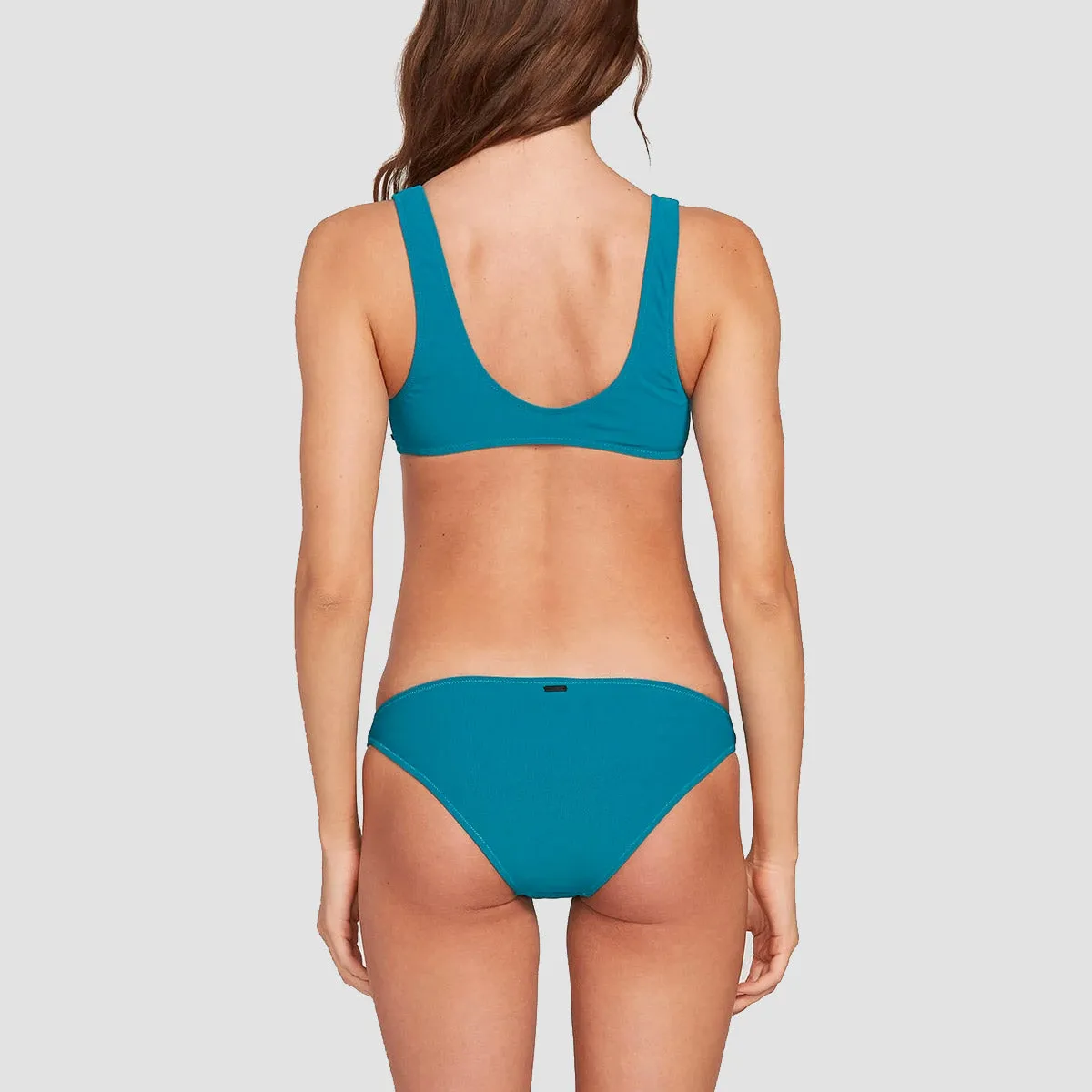 Volcom Simply Mesh Hipster Bikini Bottoms Tidal Blue - Womens