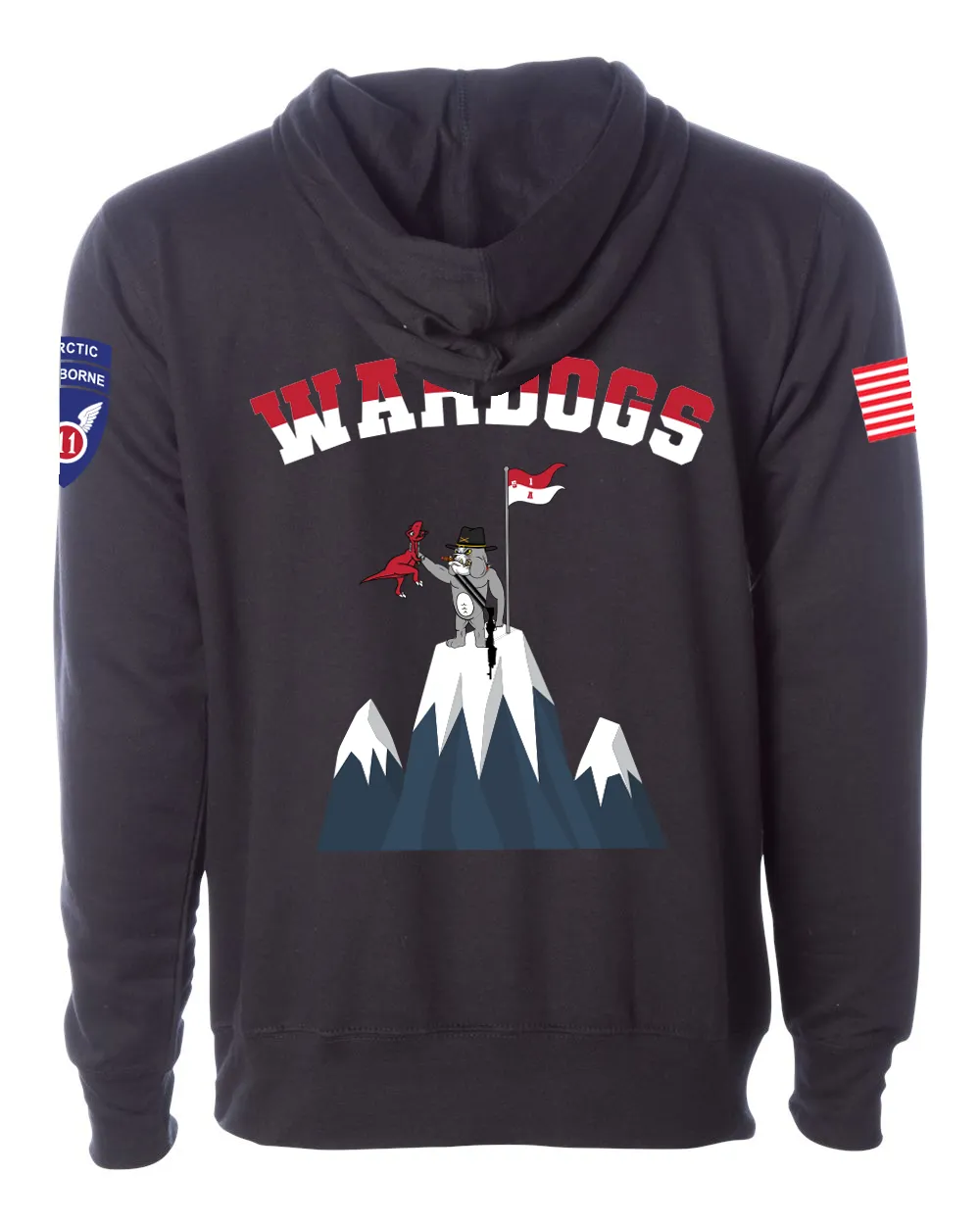 War Dogs Comfort Unisex Hooded Sweatshirt - x5rg5d