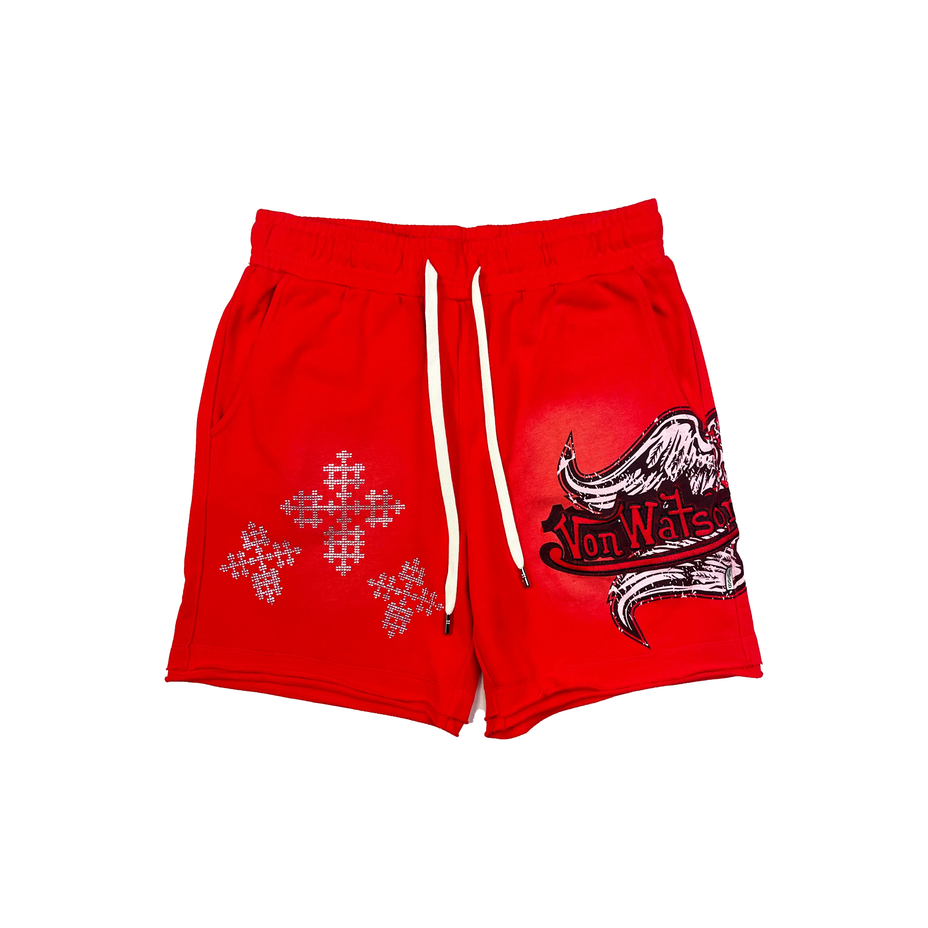 WATSON VON WATSON COTTON SHORTS (RED)