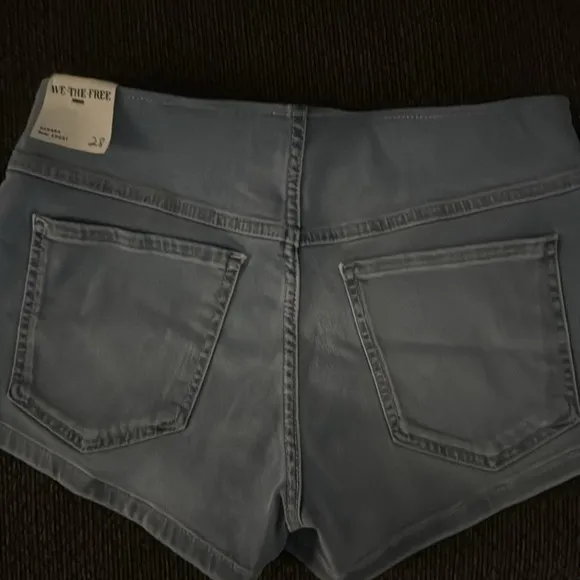 We The Free Sahara Mini Denim Shorts Size 28 or29
