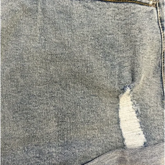 We Wore What Rolled Shorty Denim Shorts