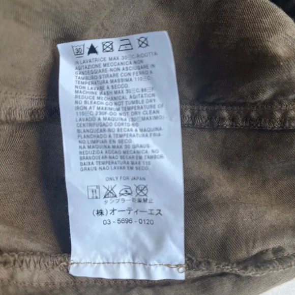 Weekend Max Mara Khaki Green Baloon Drawsting Cargo Casual Jewel Pockets Shorts
