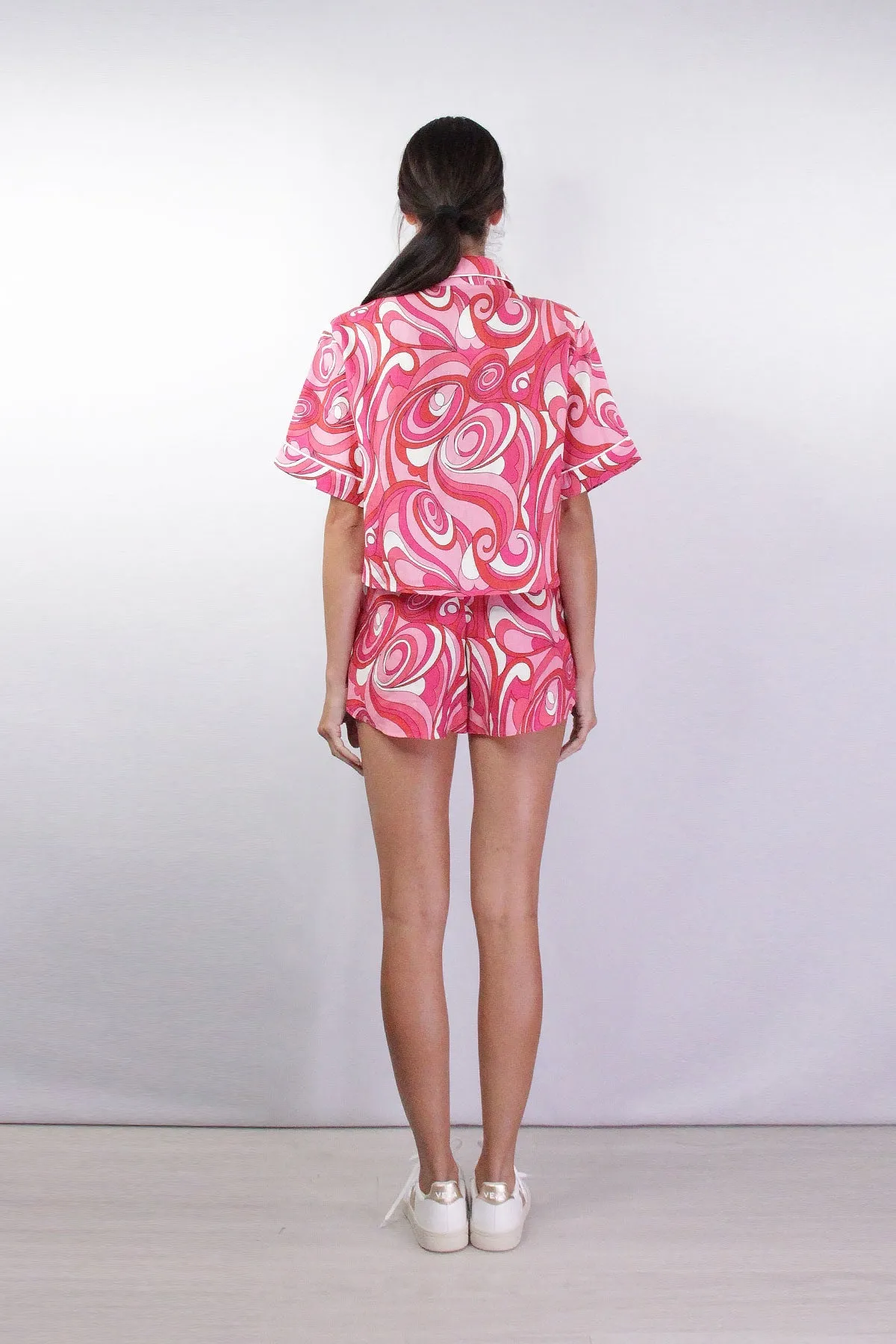 Whimsy Retro Short in Wavy