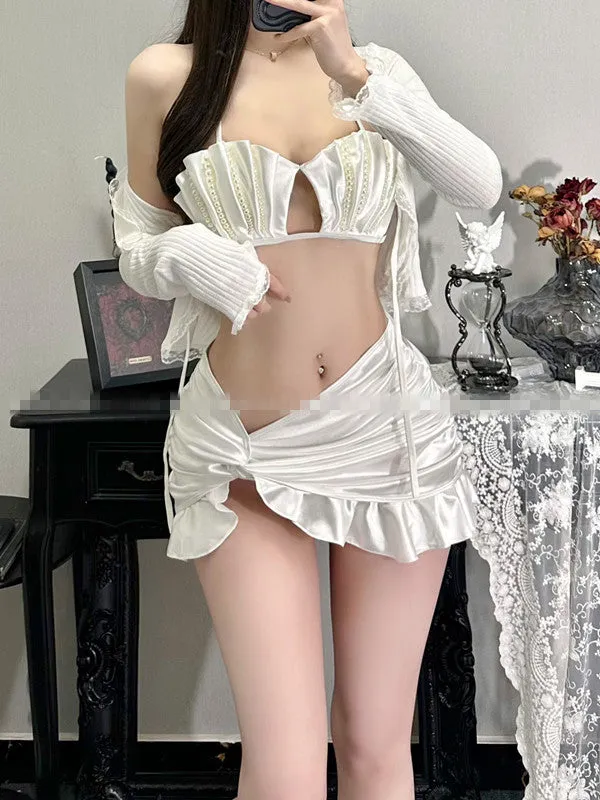 White Mermaid Bikini UB99142