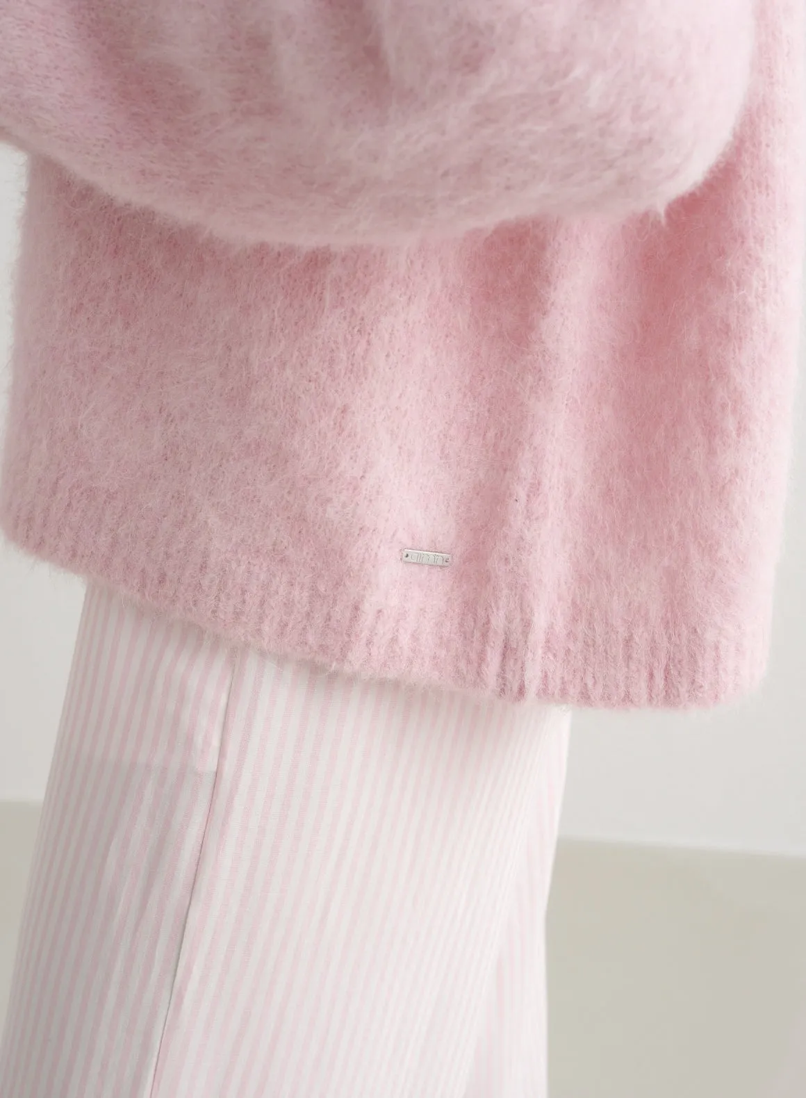 Winter Bloom Alpaca Knit Sweater