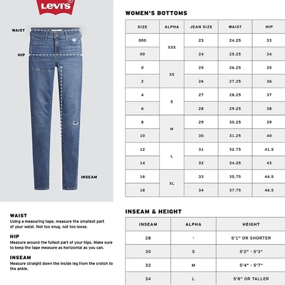 Women Levi’s 501 Distressed Denim Shorts