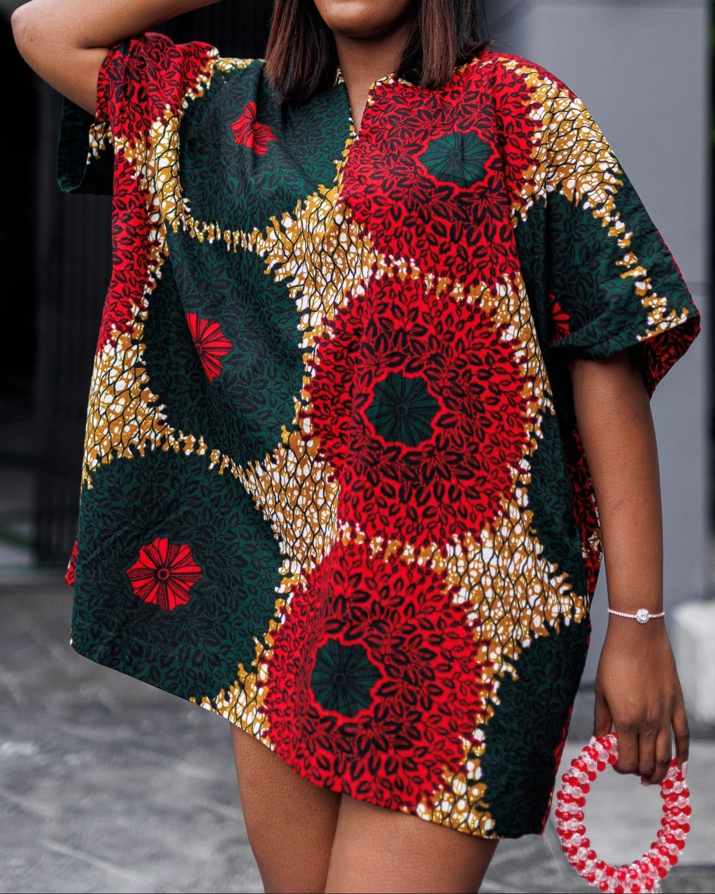 Women's Casual Print Shift Dress