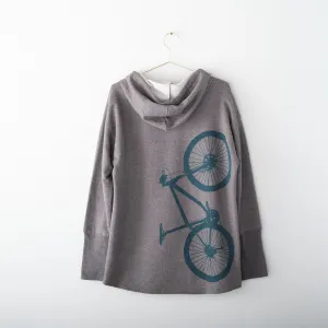 Women's Mountain Bike Pullover Hoodie-Final Sale