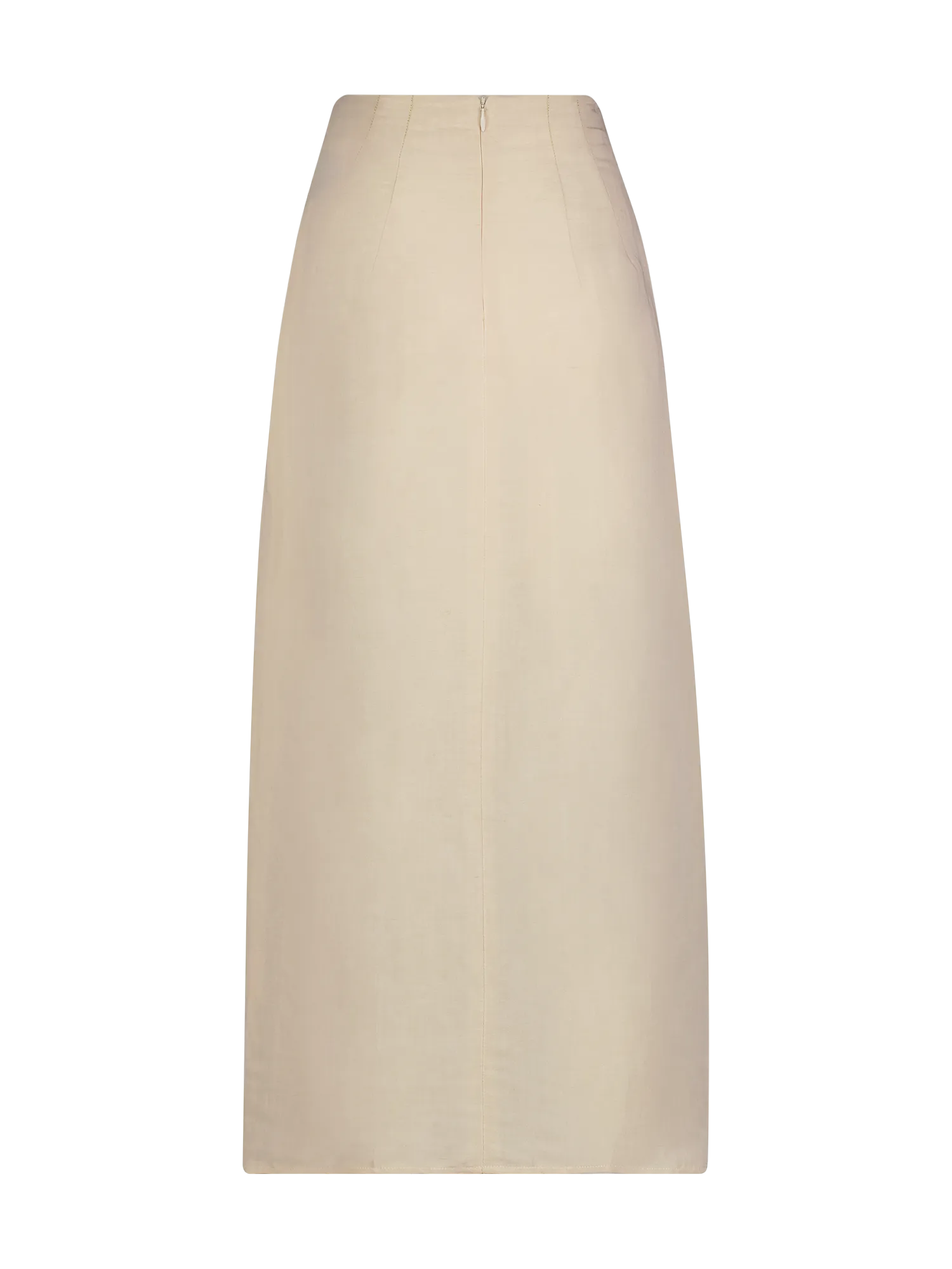 Wrap Draped Midi Skirt