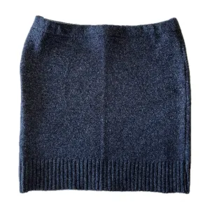 X-Small Bun Warmer Skirt - Dark Denim - 136