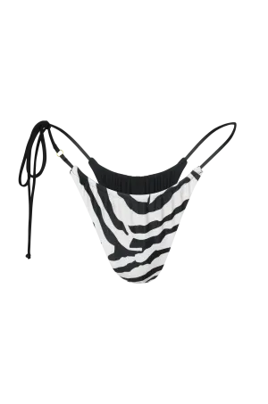 Xena Triangle Bottom Reversible Tiger Print