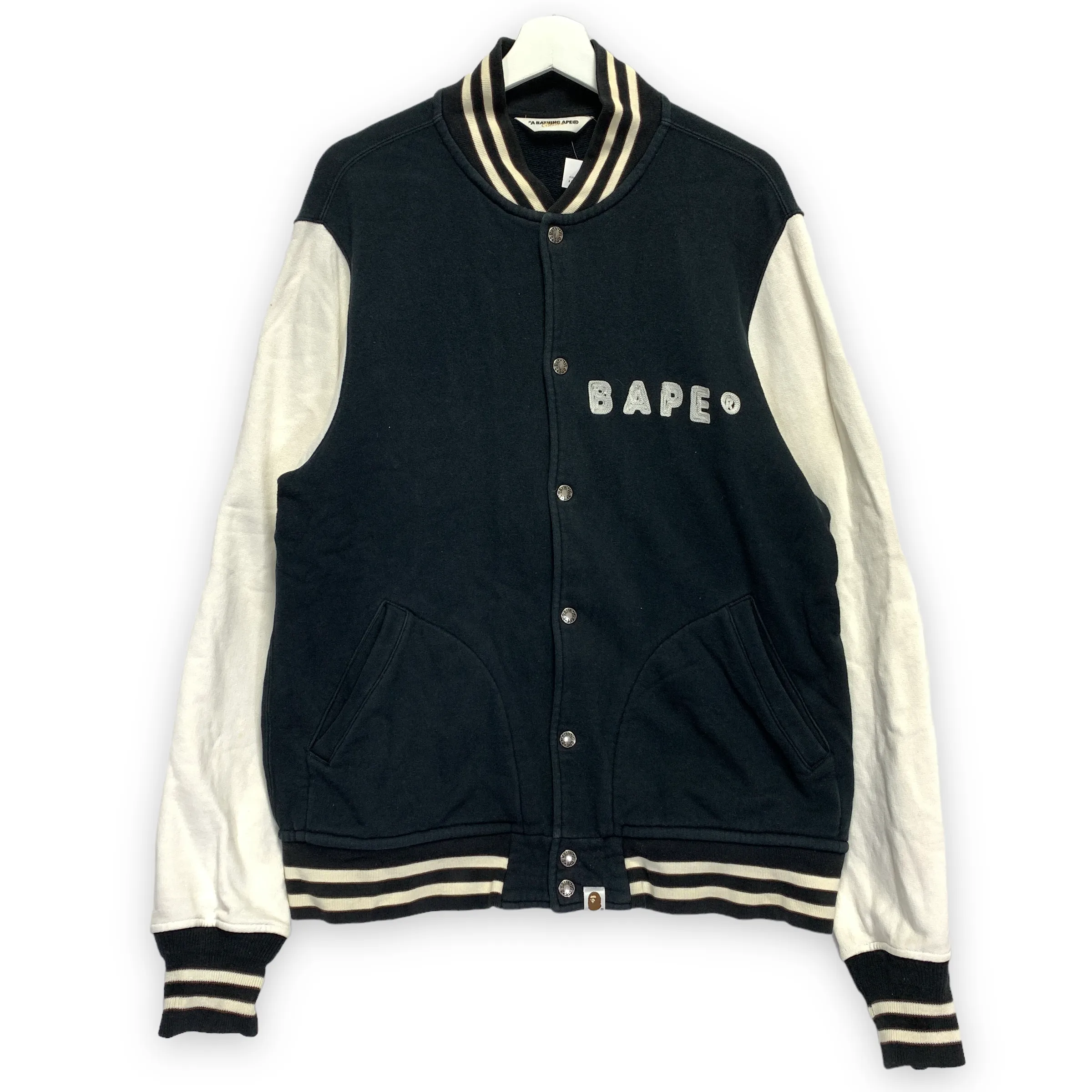 [XL] A Bathing Ape Bape Cotton Sweat Stadium Jacket