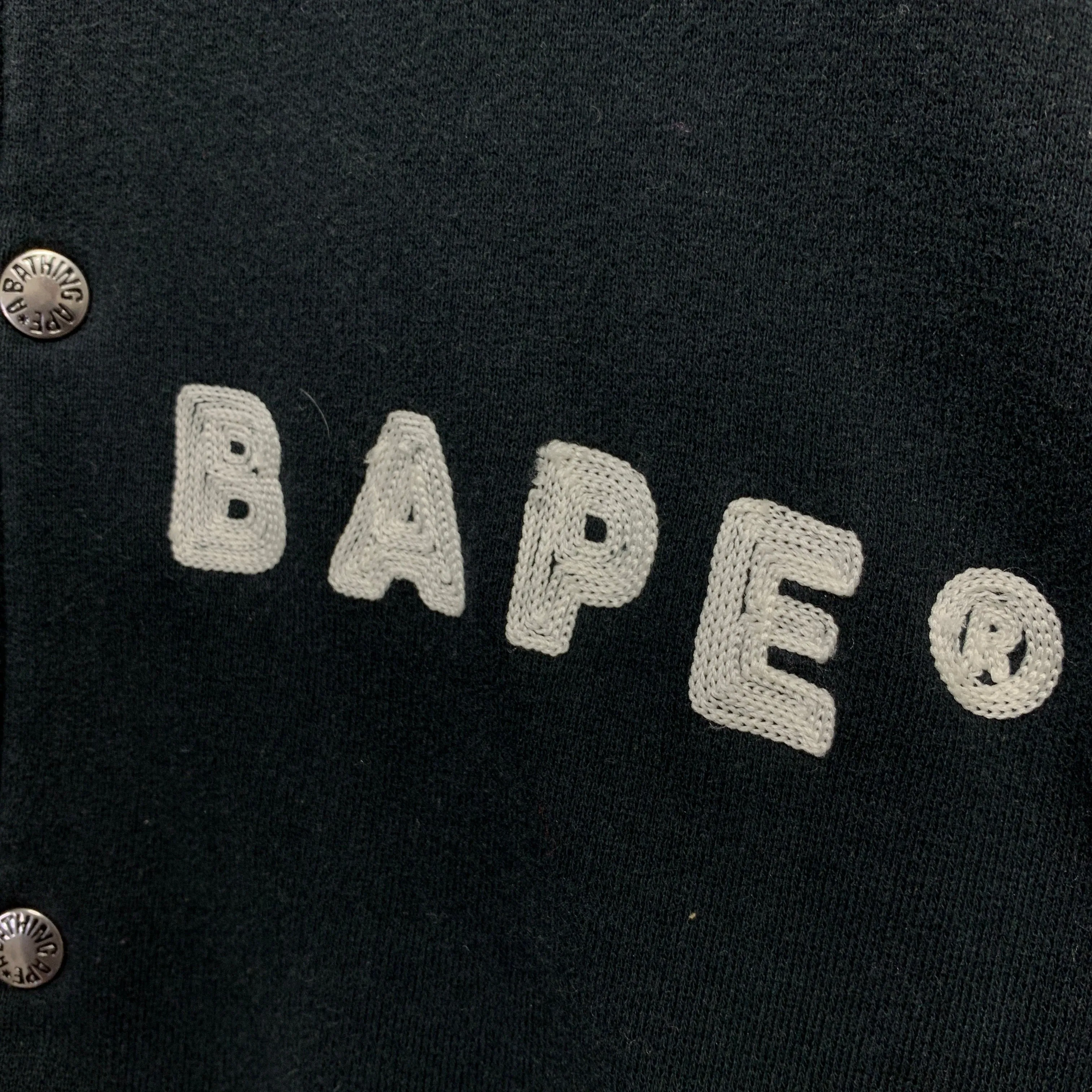 [XL] A Bathing Ape Bape Cotton Sweat Stadium Jacket