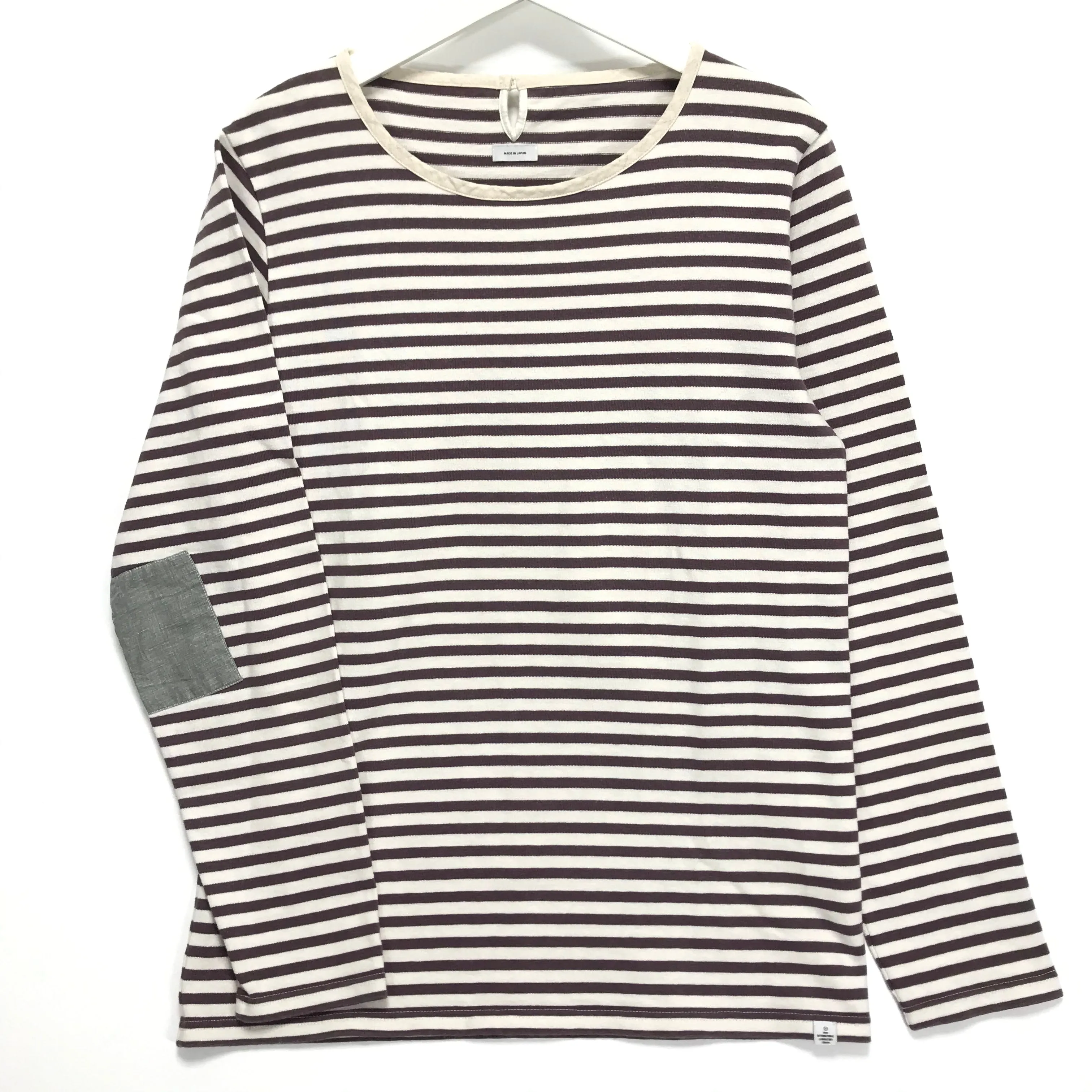 [XL] Visvim 14SS Border Crew L/S Tee