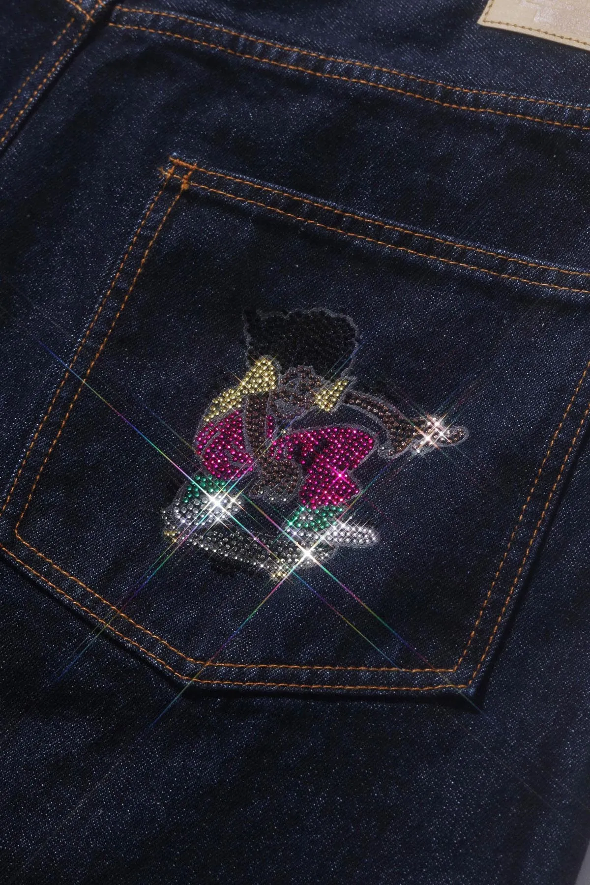 XLARGE x CSC DENIM SHORTS - INDIGO