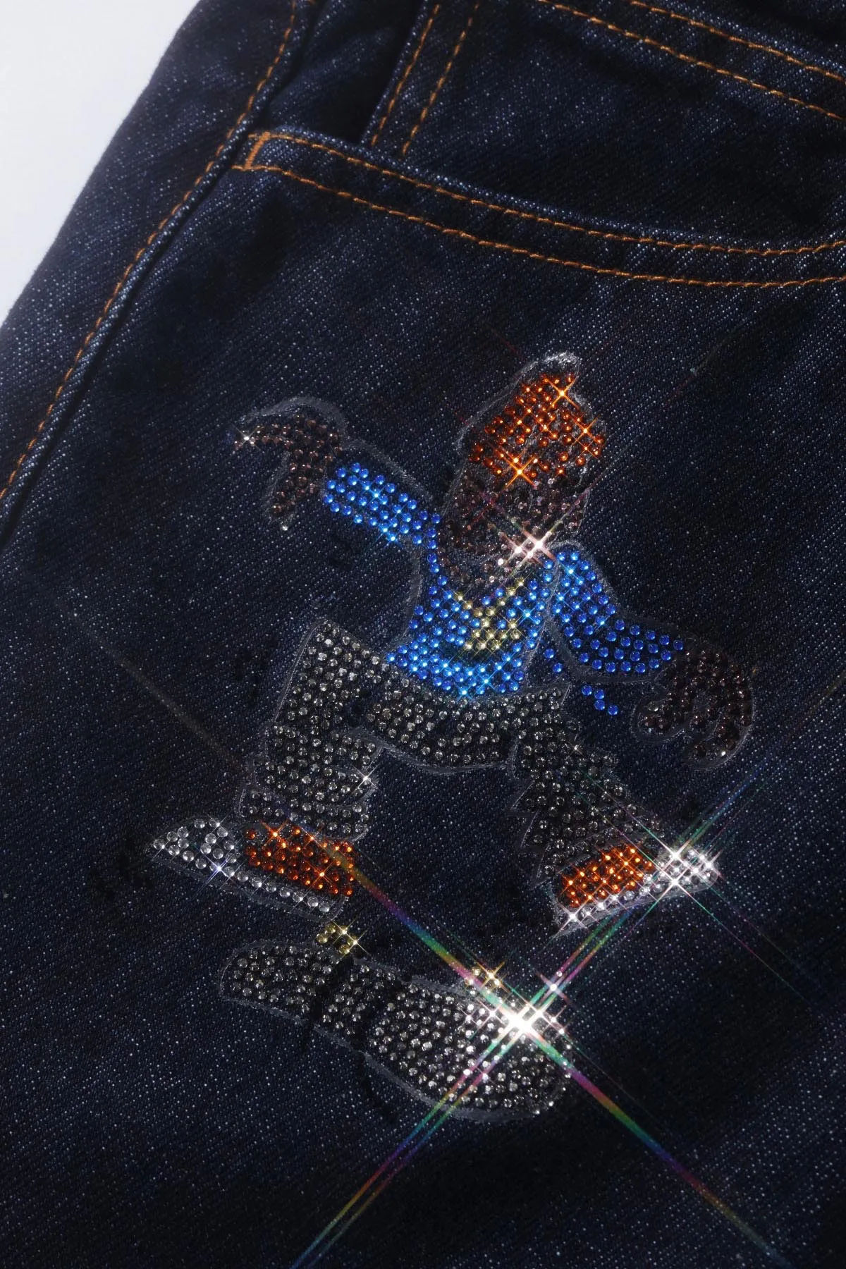 XLARGE x CSC DENIM SHORTS - INDIGO