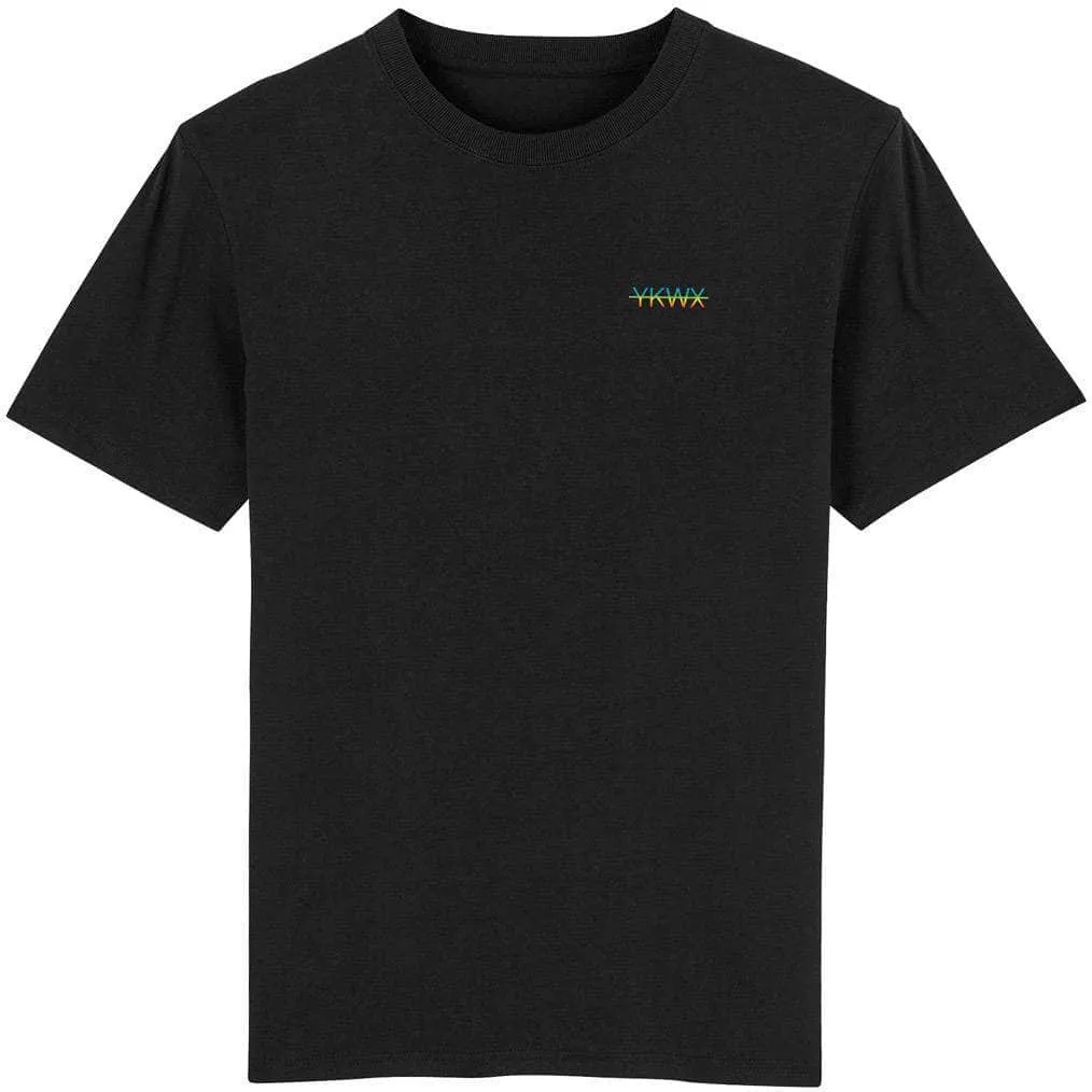 Yakwax Line Up T-Shirt - Black/Spectrum